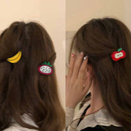 Apple Cherry All-match Bangs Clip