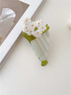 Small Daisy Bouquet Acetic Acid Hairpin