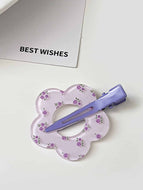 Jelly Color Flower Cute Clip