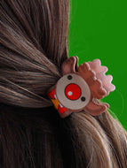 Santa Claus Socks Festive Atmosphere Hair Clip