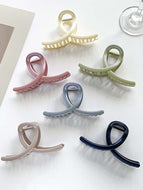 Morandi Color Elegant Hair Claw Clips