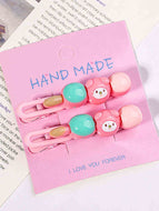 Cartoon Small Animal Hairpins for Women