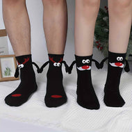 Holding Hands Christmas Magnet Cute Socks