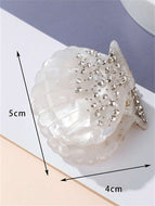 Girls Super Flash Shell Pearl Hairpin