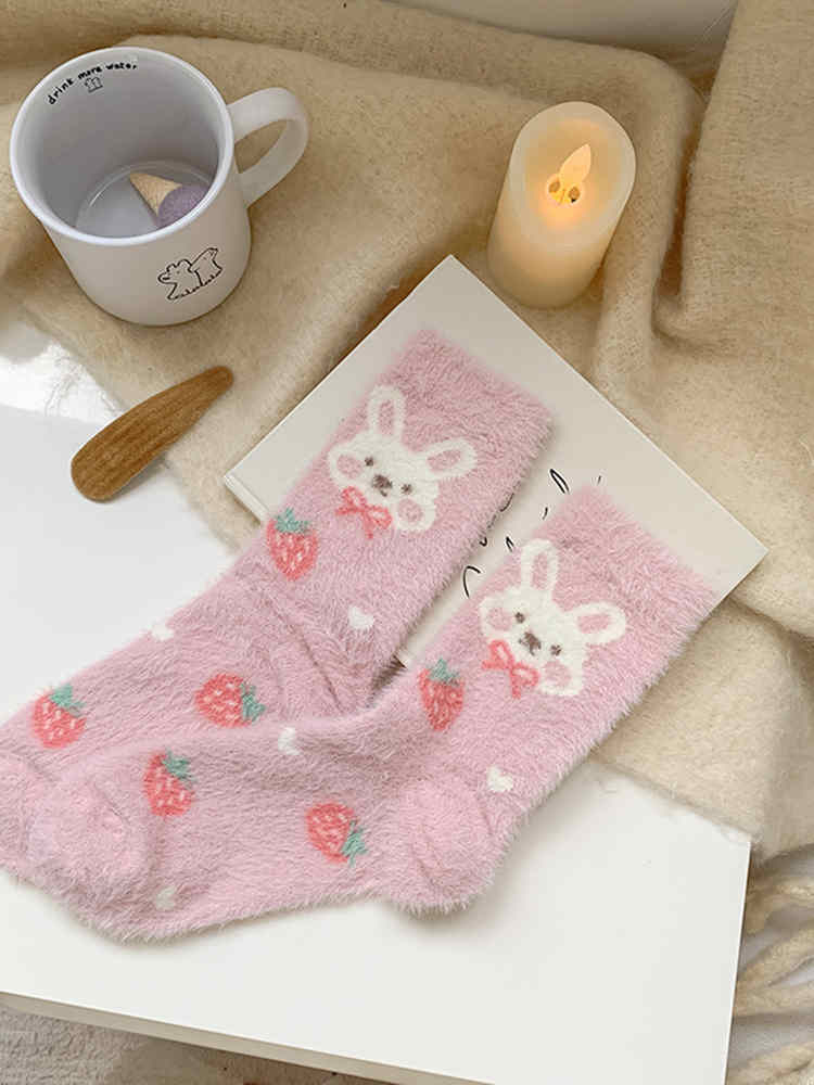 Pink Series Floor Sleep Socks