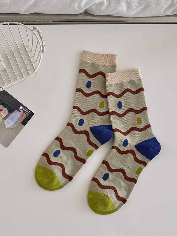 Wave Shape Women's Socks