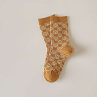 Bear Plaid Socks High Quality Socks