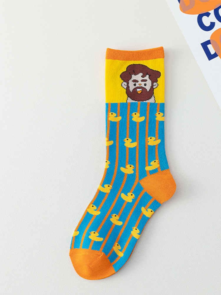 Creative Cartoon Socks Couple Socks