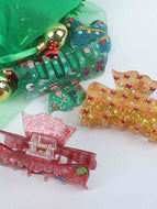 Colorful Candy Christmas Hair Clip