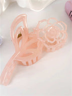 Acrylic Hair Grab Flower Geometric Grab Clip