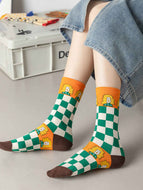 Cartoon Socks Couple All-match Socks