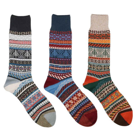 Ethnic Style Men's and Women's Socks