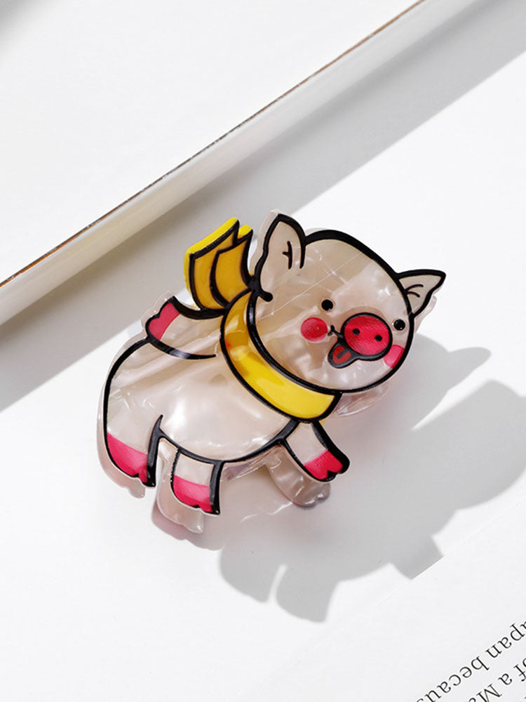 Animal Pig Shape Hairpin