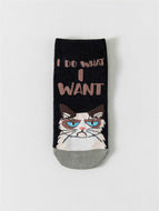 Cute Little Animal Kitten Socks