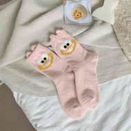 Autumn and Winter Cute Cartoon Women's Socks