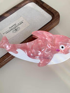 Dolphin Colorblock Hair Clip