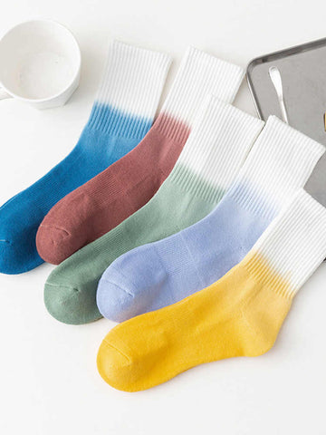 Men's Gradient Color Socks