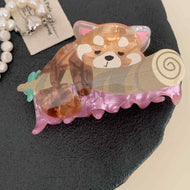 Koala Raccoon Cartoon Animal Hair Clip