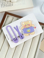 Cute Cartoon Little Bear Bangs Clip