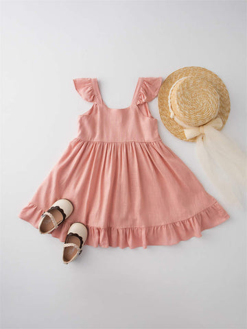 New Girls' Dress Suspender Skirt Sundress