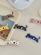 Spotted Cat Cute Cartoon Bangs Clip