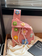 Hollow Woven Women's Handbag