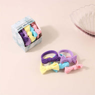 Bow Hair Tie-5 Piece Set