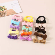 Bow Hair Tie-5 Piece Set