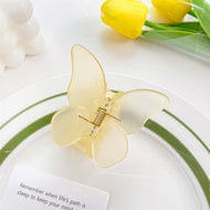 Butterfly Frosted Hair Clip