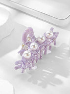 Pearl Multicolor Women's Hair Clip