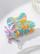 Colorful Bow Hair Clip for Girls