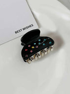 Small Hairpin with Colorful Rhinestones