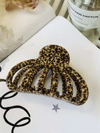 Pumpkin Shape Colorful Hair Clip