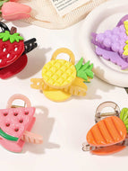 Pineapple Strawberry Fruit Series Hair Clip