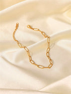 Bracelet for Women Gold Plated Dainty Chain