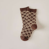 Bear Plaid Socks High Quality Socks