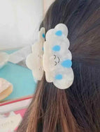 Cloud Smiley Face Hairpin