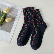 Tulip Plant Flower Women's Socks