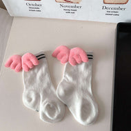 Cute Wings Kids Mid Tube Baby Socks