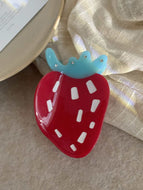 Fun Fruit Strawberry Cute Hairpin