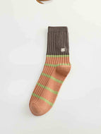 Embroidered All-match Retro Women's Socks