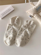 Polka dot socks girls'