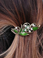 Pearl Ladies Spring Clip Hair Clip