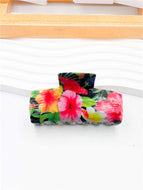 Large Square Fashion Flower Hairpin