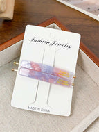 Acetate Hairpin for Women with Bangs