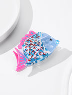 Acetate Spliced fish Hairpin for Girls