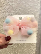 Cute Little Ball Butterfly Clip Hairpin