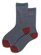 Ten Colors of Striped Socks for Women