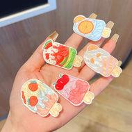 Fruit Cartoon Cute Creative Small Hairpin