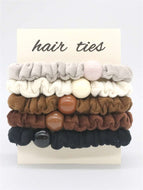 Solid Color Plush Scrunchie